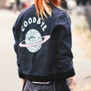 ✖️SOLD✖️ Valfre GOODBYE denim jacket